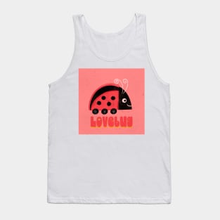 Lovebug ladybug ladybird bug Tank Top